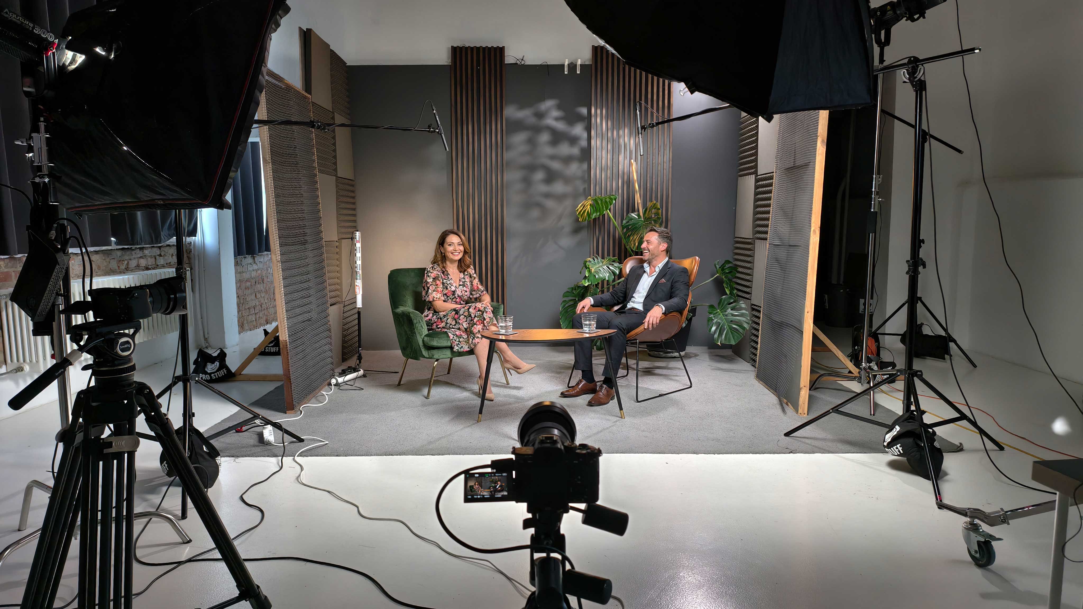 Przestronna podcastownia w Studio Granda