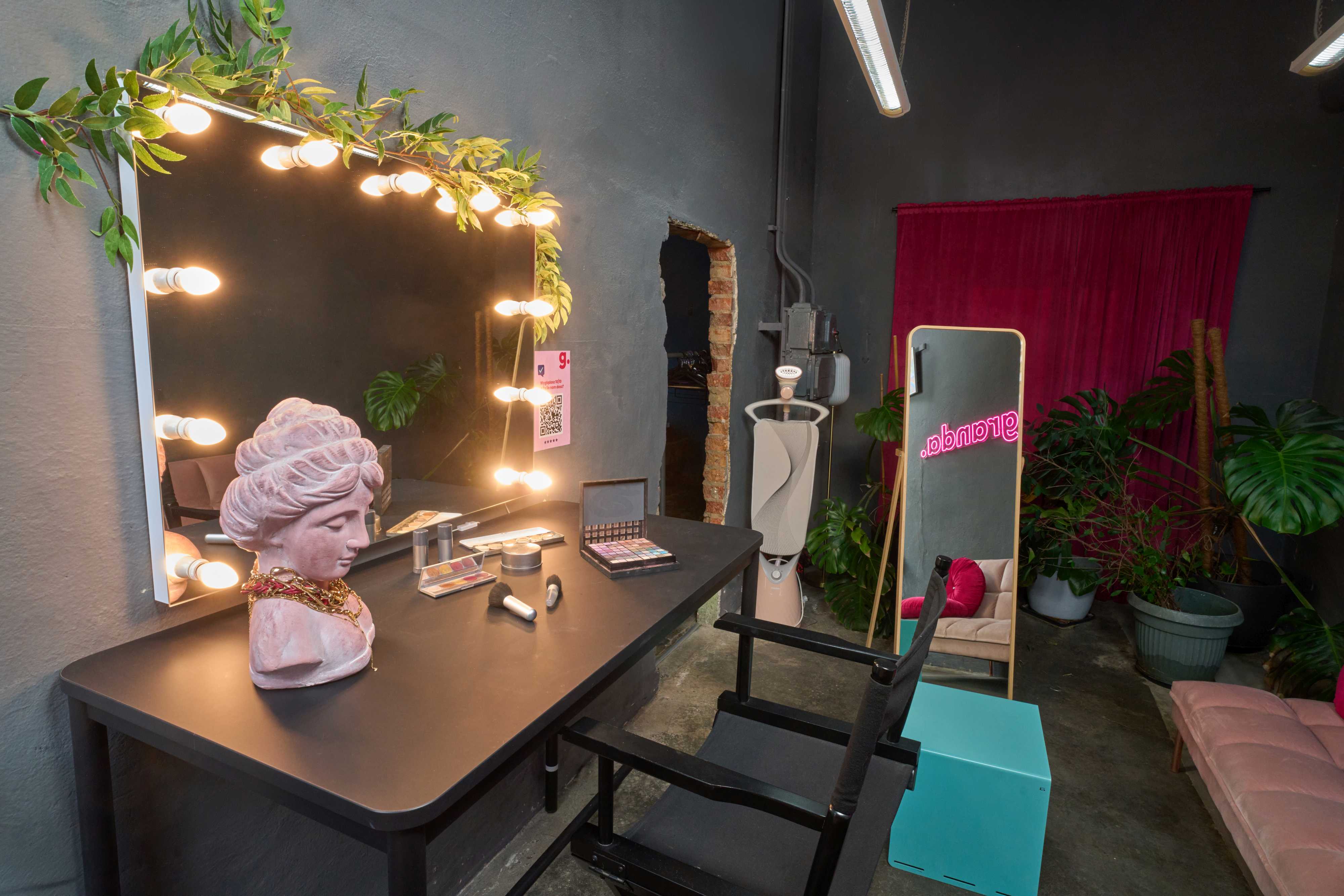 Wygodna makeupownia w Studio Granda